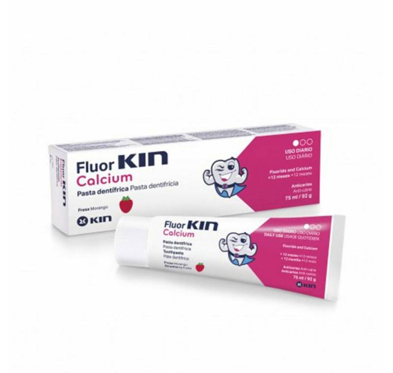 Kin Zahnpasta FLUOR CALCIUM Zahnpasta 75 ml von Kin