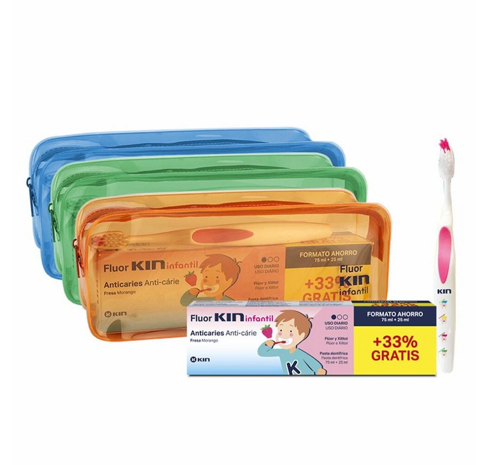 Kin Zahnpasta FLUOR INFANTIL set von Kin