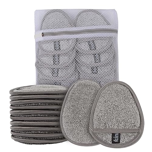 KinHwa Makeup Entferner Pads Wiederverwendbare Abschminkpads Waschbar Bambus Mikrofaser Abschminkpads Gesicht Superweich Gesichtsreinigungs Pads Mit Wäschebeutel Hellgrau 12Stück KinHwa Makeup Entferner Pads Wiederverwendbare Abschminkpads Waschbar Bambus Mikrofaser Abschminkpads Gesicht Superweich Gesichtsreinigungs Pads Mit Wäschebeutel Hellgrau 12Stück von KinHwa