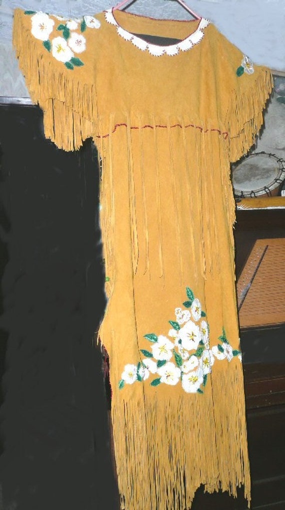 Cherokee Rose Leder Kleid Cherokee Rose Leder Kleid von Kinaca