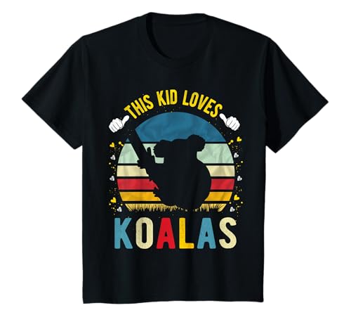 Dieses Kind liebt Koalas Junge Mädchen Koala Geschenk T-Shirt Dieses Kind liebt Koalas Junge Mädchen Koala Geschenk T-Shirt von Kind Koala Jungen Mädchen Geschenk Shirt