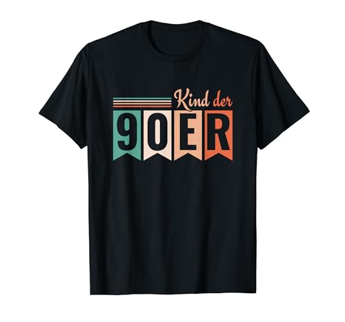 90er Jahre Party Kostüm Back to the 90s Kind der 90er T-Shirt 90er Jahre Party Kostüm Back to the 90s Kind der 90er T-Shirt von Kind der 90er