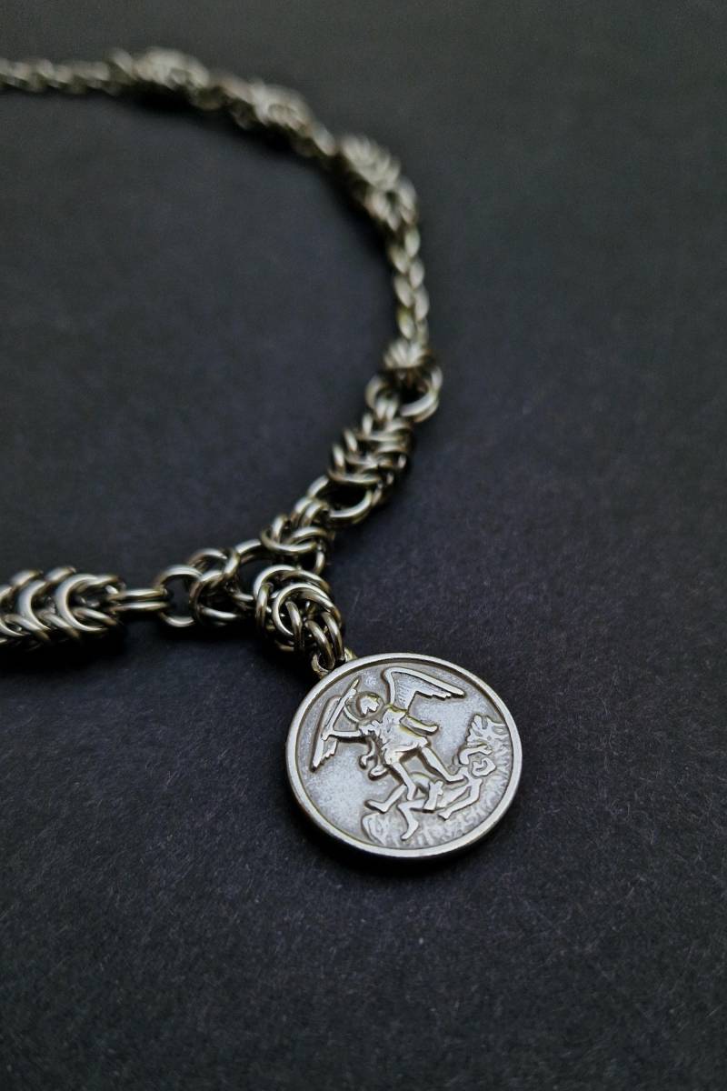 Chainmaille Halskette Erzengel Chainmaille Halskette Erzengel von KindaStrangeDE