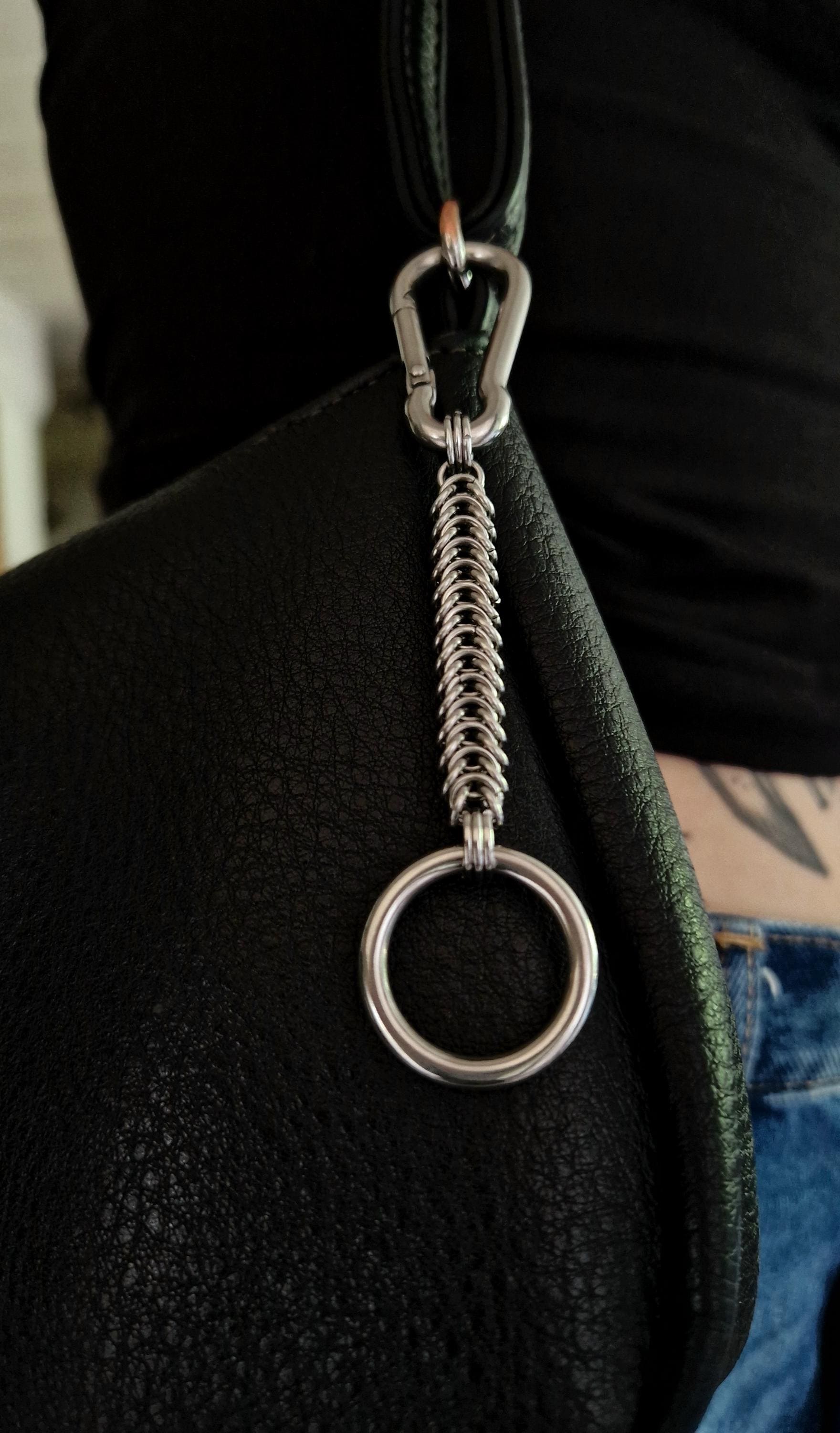 Chainmaille Ring Anhänger von KindaStrangeDE