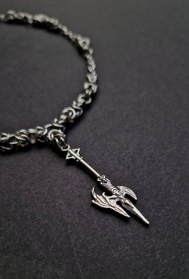 Chainmaille Speer Halskette Chainmaille Speer Halskette von KindaStrangeDE