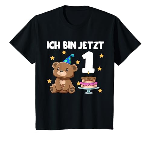 1 Geburtstag Bär - 1 Jahr Alt Junge Mädchen T-Shirt 1 Geburtstag Bär - 1 Jahr Alt Junge Mädchen T-Shirt von Kinder 1 Geburtstag Bärchen - 1 Jahr Alt