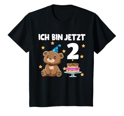 Bär zum Geburtstag, 2 Jahre alt, Junge, Mädchen T-Shirt Bär zum Geburtstag, 2 Jahre alt, Junge, Mädchen T-Shirt von Kinder 2 Geburtstag Bärchen - 2 Jahre Alt