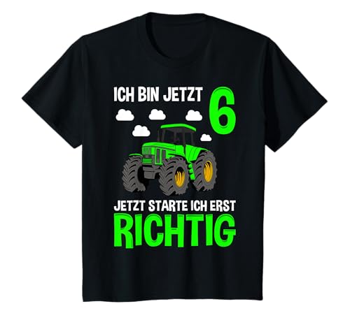 Kinder Landwirtschaft Trecker Ich Bin Jetzt 6 - Traktor T-Shirt Kinder Landwirtschaft Trecker Ich Bin Jetzt 6 - Traktor T-Shirt von Kinder 6. Geburtstag