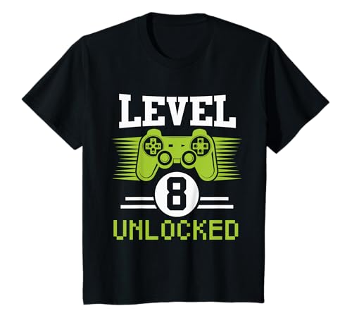 Kinder - 8. Geburtstag - 8 Jahre alt - Gamer - Jungen T-Shirt Kinder - 8. Geburtstag - 8 Jahre alt - Gamer - Jungen T-Shirt von Kinder 8. Geburtstag Gamer Zocken Geschenk Shirts