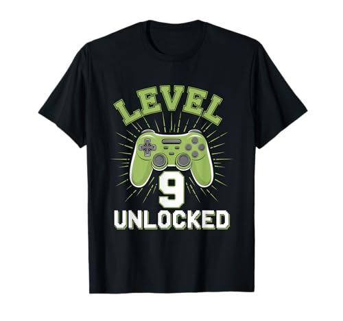 Kinder - 9. Geburtstag - 9 Jahre alt - Gamer - Jungen T-Shirt Kinder - 9. Geburtstag - 9 Jahre alt - Gamer - Jungen T-Shirt von Kinder 9. Geburtstag Gamer Zocken Designs