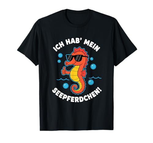 Seepferdchen Schwimmabzeichen Schwimmen Schwimmkurs Kinder T-Shirt von Kinder Abzeichen Belohnung Bestandene Prüfung