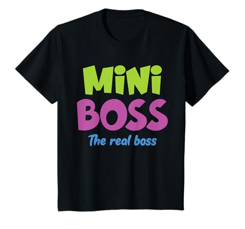 Mini Boss kleiner Baby Chef T-Shirt Mini Boss kleiner Baby Chef T-Shirt von Kinder Baby lustiger Spruch