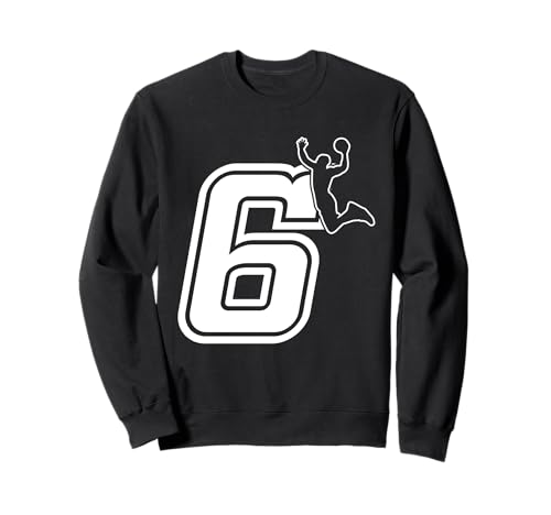 Kinder Basketball Geburtstag Sweatshirt von Kinder Basketball Geburtstag Design