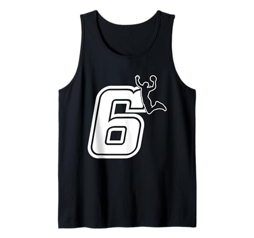 Kinder Basketball Geburtstag Tank Top von Kinder Basketball Geburtstag Design