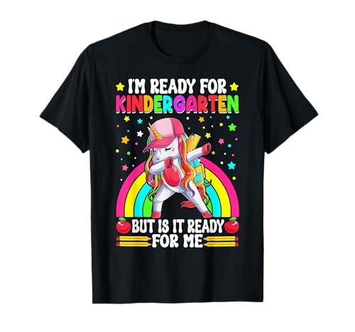 Ich Bin bereit für den Kindergarten Back to School Kids T-Shirt von Kinder Bound Apparel Co.