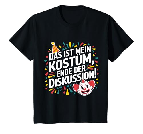 Kinder Das Ist Mein Kostüm Ende Der Diskussion Kinder T-Shirt Kinder Das Ist Mein Kostüm Ende Der Diskussion Kinder T-Shirt von Kinder Bützchen & Konfetti