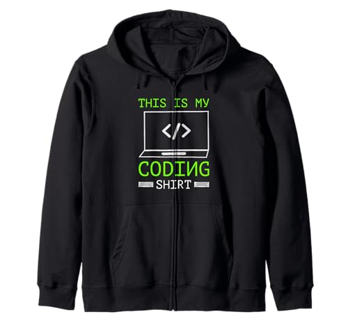 THIS IS MY Coding SHIRT Kinder-Codierung Kapuzenjacke THIS IS MY Coding SHIRT Kinder-Codierung Kapuzenjacke von Kinder Coding Designs