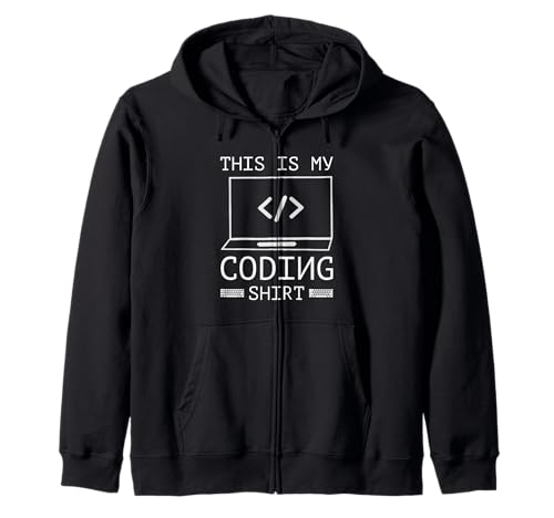 THIS IS MY Coding SHIRT Kinder-Codierung Kapuzenjacke von Kinder Coding Designs
