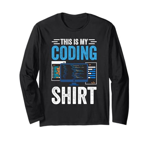 THIS IS MY Coding SHIRT Kinder-Codierung Langarmshirt THIS IS MY Coding SHIRT Kinder-Codierung Langarmshirt von Kinder Coding Designs