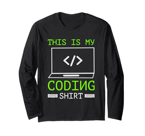 THIS IS MY Coding SHIRT Kinder-Codierung Langarmshirt THIS IS MY Coding SHIRT Kinder-Codierung Langarmshirt von Kinder Coding Designs