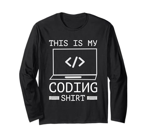 THIS IS MY Coding SHIRT Kinder-Codierung Langarmshirt THIS IS MY Coding SHIRT Kinder-Codierung Langarmshirt von Kinder Coding Designs