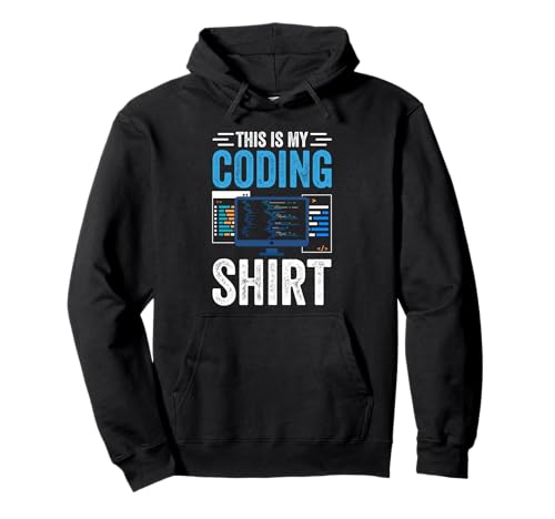 THIS IS MY Coding SHIRT Kinder-Codierung Pullover Hoodie von Kinder Coding Designs