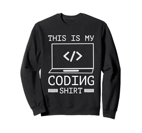 THIS IS MY Coding SHIRT Kinder-Codierung Sweatshirt von Kinder Coding Designs