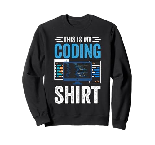 THIS IS MY Coding SHIRT Kinder-Codierung Sweatshirt von Kinder Coding Designs