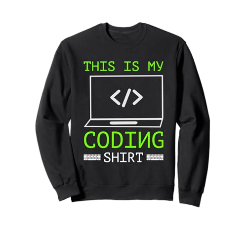 THIS IS MY Coding SHIRT Kinder-Codierung Sweatshirt von Kinder Coding Designs