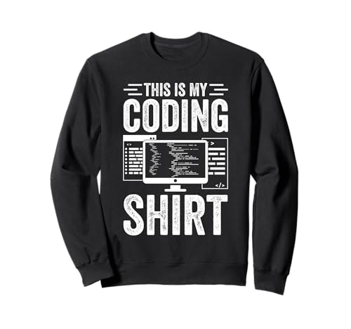 THIS IS MY Coding SHIRT Kinder-Codierung Sweatshirt von Kinder Coding Designs