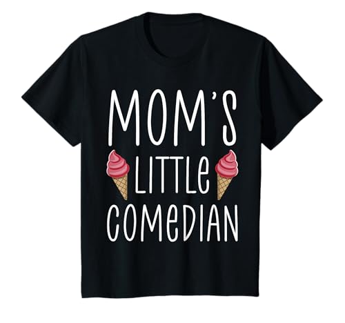 Moms Little Comedian Kinder Kids Design T-Shirt Moms Little Comedian Kinder Kids Design T-Shirt von Kinder Design Familie Kids Idee