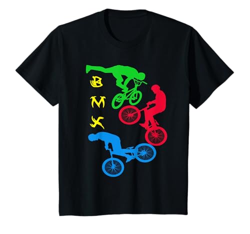 BMX T-Shirt für Kinder mit Fahrrad Stants T-Shirt BMX T-Shirt für Kinder mit Fahrrad Stants T-Shirt von Kinder Design