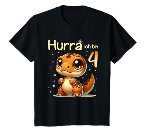 Kinder Dinosaurier Junge Mädchen Ich bin 4 Jahre Geburtstag Dino T-Shirt Kinder Dinosaurier Junge Mädchen Ich bin 4 Jahre Geburtstag Dino T-Shirt von Kinder Dinosaurier 4 Jahre Dino Geburtstagsshirt