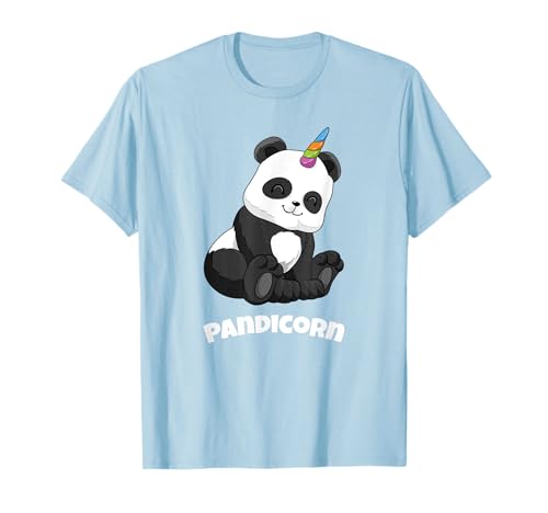 Kinder Pandicorn Einhorn Shirt süßer Panda Pandabär T-Shirt Kinder Pandicorn Einhorn Shirt süßer Panda Pandabär T-Shirt von Kinder Einhorn Panda Geschenk Shirts