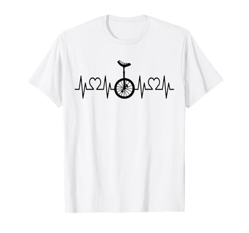 Herzschlag Puls EKG Einrad I Kids I Einrad T-Shirt Herzschlag Puls EKG Einrad I Kids I Einrad T-Shirt von Kinder Einrad I Einradfahrer Motive