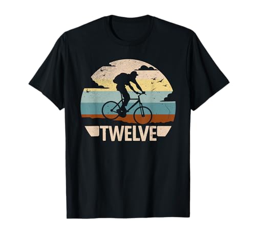 12 Jahre Radfahrer Teenager 12. Geburtstag Jungen Rad T-Shirt 12 Jahre Radfahrer Teenager 12. Geburtstag Jungen Rad T-Shirt von Kinder Fahrrad Geburtstagsshirt Jungen Mädchen Rad