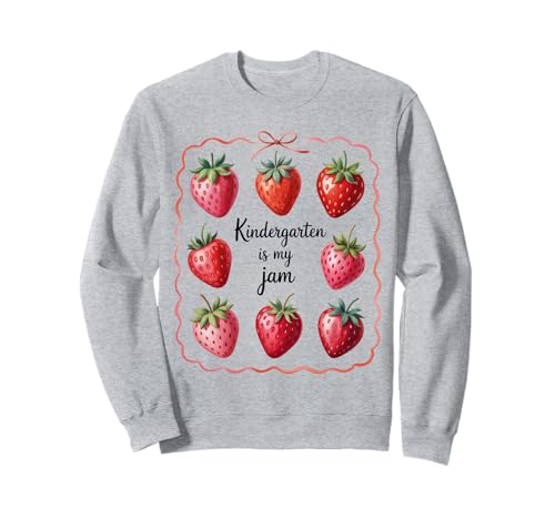 Teaching Kindergarten's My Jam Teacher Back to School Damen Sweatshirt von Kinder Garten Teacher First Day Of School Graphics