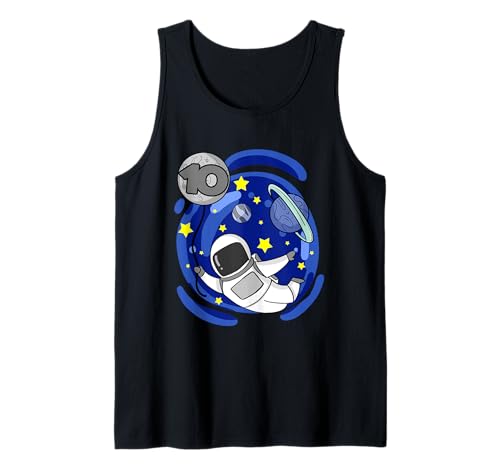 Kinder 10 Geburtstag Junge Rakete Jungen Astronaut Weltraum Tank Top Kinder 10 Geburtstag Junge Rakete Jungen Astronaut Weltraum Tank Top von Kinder Geburtstag 10 Jahre Junge Astronaut Weltall