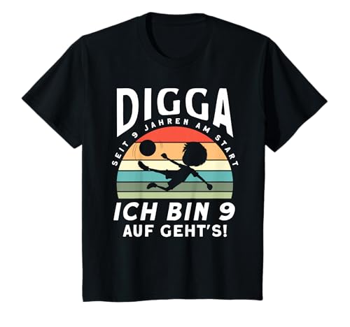 Kinder Fussball Geburtstagsshirt 9 Jahre 9. Geburtstag T-Shirt Kinder Fussball Geburtstagsshirt 9 Jahre 9. Geburtstag T-Shirt von Kinder Geburtstag T-Shirts für Mädchen und Jungen