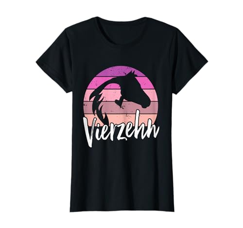 Geburtstag 14 Mädchen Pferd Reiten Stall Fourteen 14 Jahre T-Shirt von Kinder Geburtstage Reiten Pferde Party Outfit