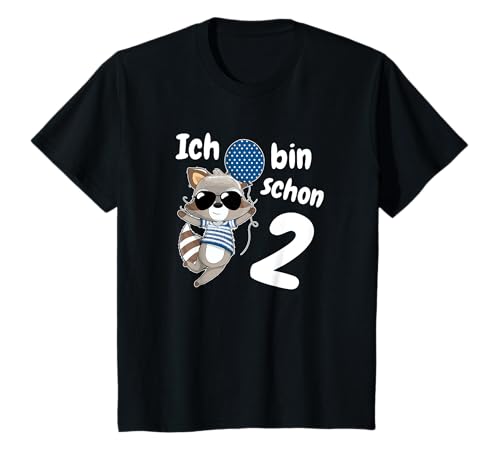 2. Geburtstag Jungen 2 Jahre Süßer Waschbär Geschenk T-Shirt 2. Geburtstag Jungen 2 Jahre Süßer Waschbär Geschenk T-Shirt von Kinder Geburtstagsshirts & Geburtstagsgeschenke