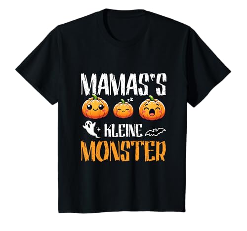 Kinder Halloween 3 kleine Kürbis Mama 's kleine Monster T-Shirt Kinder Halloween 3 kleine Kürbis Mama 's kleine Monster T-Shirt von Kinder Halloween Kostüm für Jungen und Mädchen