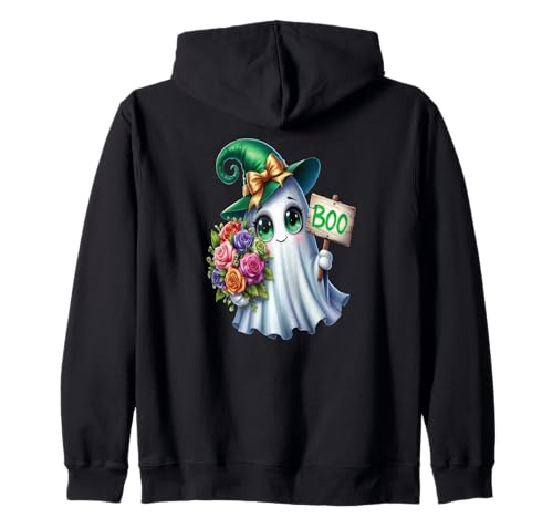 Geister & Gespenster Outfit Kinder Süßer Geist Halloween Kapuzenjacke von Kinder Halloween Kostüme & Bekleidung Erwachsene