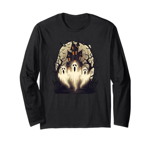 Geister & Gespenster Outfit Kinder Süßer Geist Halloween Langarmshirt Geister & Gespenster Outfit Kinder Süßer Geist Halloween Langarmshirt von Kinder Halloween Kostüme & Bekleidung Erwachsene