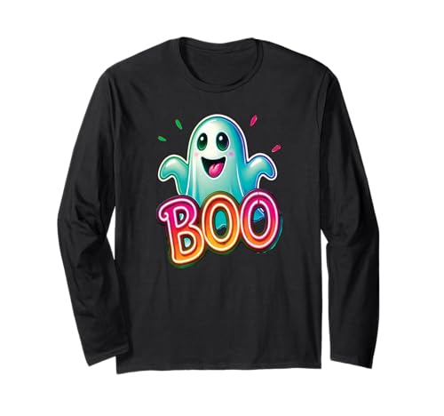 Geister & Gespenster Outfit Kinder Süßer Geist Halloween Langarmshirt Geister & Gespenster Outfit Kinder Süßer Geist Halloween Langarmshirt von Kinder Halloween Kostüme & Bekleidung Erwachsene