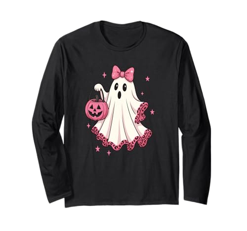 Geister & Gespenster Outfit Kinder Süßer Geist Halloween Langarmshirt Geister & Gespenster Outfit Kinder Süßer Geist Halloween Langarmshirt von Kinder Halloween Kostüme & Bekleidung Erwachsene