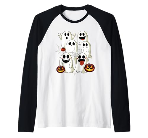 Geister & Gespenster Outfit Kinder Süßer Geist Halloween Raglan Geister & Gespenster Outfit Kinder Süßer Geist Halloween Raglan von Kinder Halloween Kostüme & Bekleidung Erwachsene