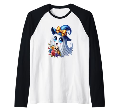 Geister & Gespenster Outfit Kinder Süßer Geist Halloween Raglan Geister & Gespenster Outfit Kinder Süßer Geist Halloween Raglan von Kinder Halloween Kostüme & Bekleidung Erwachsene