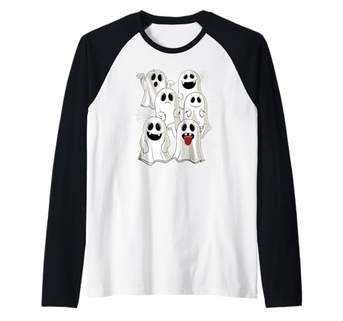 Geister & Gespenster Outfit Kinder Süßer Geist Halloween Raglan Geister & Gespenster Outfit Kinder Süßer Geist Halloween Raglan von Kinder Halloween Kostüme & Bekleidung Erwachsene