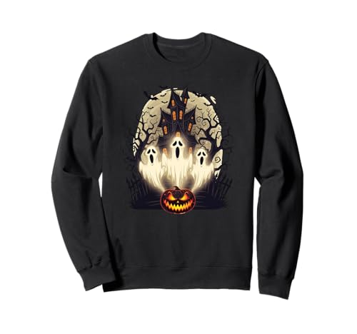 Geister & Gespenster Outfit Kinder Süßer Geist Halloween Sweatshirt Geister & Gespenster Outfit Kinder Süßer Geist Halloween Sweatshirt von Kinder Halloween Kostüme & Bekleidung Erwachsene